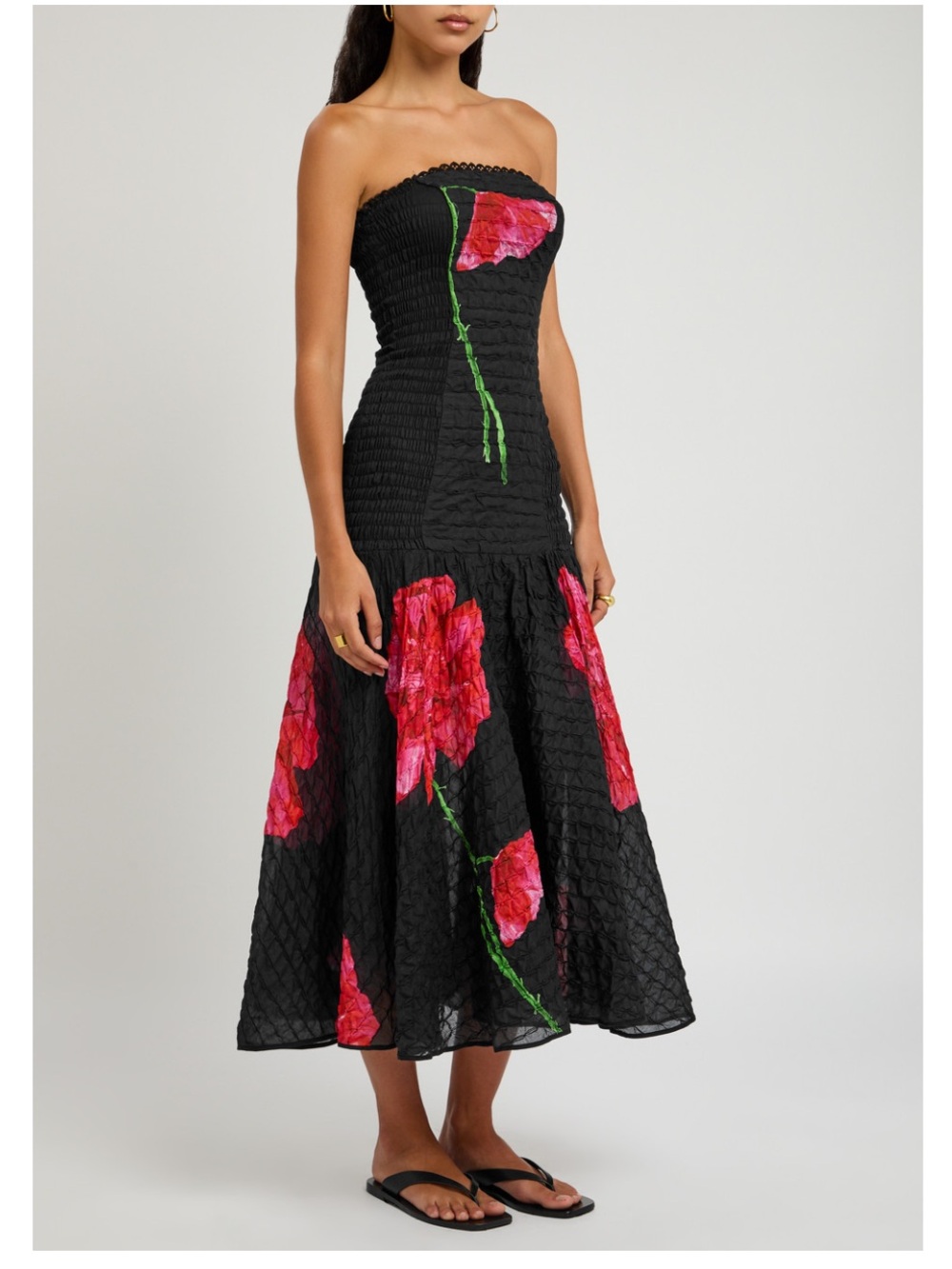Charo Ruiz Ibiza cotton-blend dress